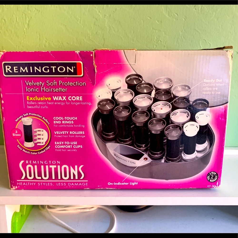 REMINGTON VELVET ROLLERS